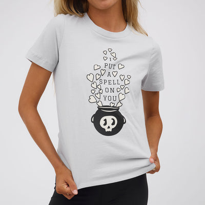 Boyfriend Tee, Grey Cauldron