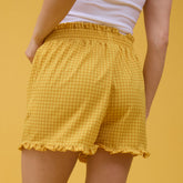 Disney Bow Lake Shorts, Butter Gingham
