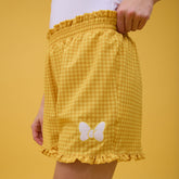 Disney Bow Lake Shorts, Butter Gingham