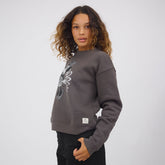Disney Minnie Boo Crew Sweatshirt, Charcoal