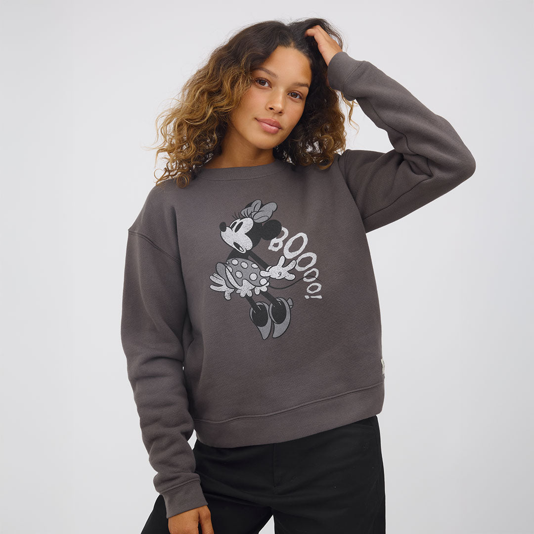 Sweat-shirt Albion Fit Pour Femme, Bleu Pervenche, Coupe Cropped, Col Rond, Manches Longues - Taille M