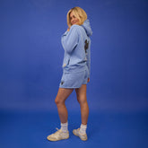 Disney Mickey Boyfriend Hoodie, Sky Blue