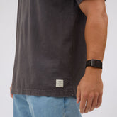 Disney Mickey Men's Web Classic Tee, Charcoal