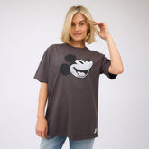 Disney Mickey Unisex Tee, Charcoal