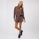 Disney Mickey Bomber Jacket, Plaid