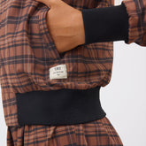 Disney Mickey Bomber Jacket, Plaid