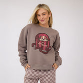 Disney Lady and the Tramp Crew Sweatshirt, Brown