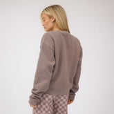 Disney Lady and the Tramp Crew Sweatshirt, Brown