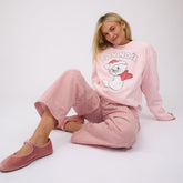 Disney The Aristocats Holiday Crew Sweatshirt, Pink