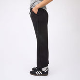 Audrey Mid Rise Wide Leg Pants, Black