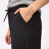 Audrey Mid Rise Wide Leg Pants, Black