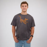Disney Tigger Men's Classic Tee, Charcoal