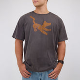 Disney Tigger Men's Classic Tee, Charcoal