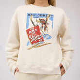 Disney Goofy Ski Crew Sweatshirt, Oat