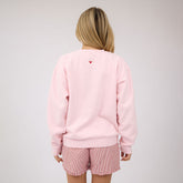 Disney Mickey Mouse Peppermint Crew Sweatshirt, Pink
