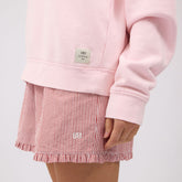 Disney Mickey Mouse Peppermint Crew Sweatshirt, Pink