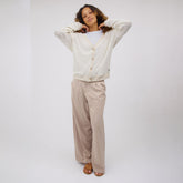 Disney Mickey Cottage Cardigan, Natural