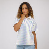 BYU Women's Polo, Venice Stripe