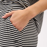 Pajama Pants, Black Stripe