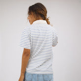 BYU Women's Polo, Venice Stripe