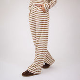 Pajama Pants, Mauve Stripe