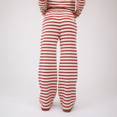 Jab Trouser, Red and Cream Stripe