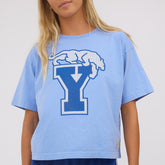BYU Oversized Tee, Royal - Cougar Y