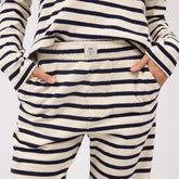 Jab Trouser, Navy Stripe