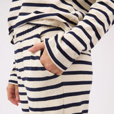 Jab Trouser, Navy Stripe