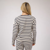 Navy Striped Sweater