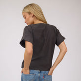 Boss Tee, Olive Gingham