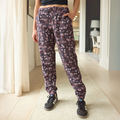 Walnut Micro Floral Jetsetters