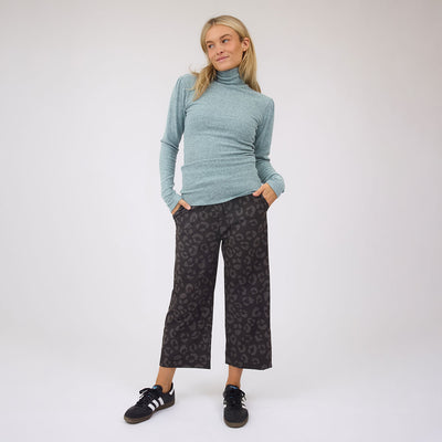 Sydney Turtleneck, Green Mint