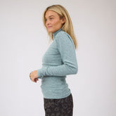 Sydney Turtleneck, Green Mint