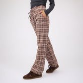 Audrey Trouser, Toffee Plaid