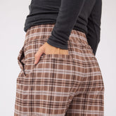 Audrey Trouser, Toffee Plaid