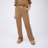 Pajama Pants, Brown Stripe