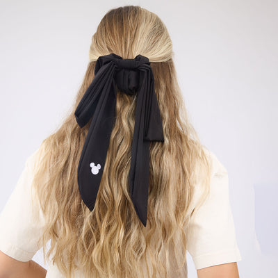 Disney Mickey Bow Scrunchie, Black