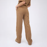 Pajama Pants, Brown Stripe
