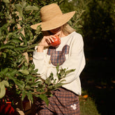 Disney Mickey Plaid Crew Sweatshirt, Natural