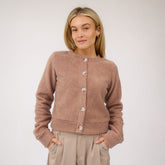 Alta Sherpa Cardigan, Toffee