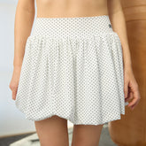 Bubble Tennis Skirt, Polka Dot