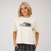 Disney Dragon Perfect Tee, Natural