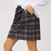 City Skirt, Aspen Plaid