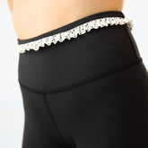 Petal Pants, Black Dot