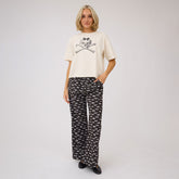 Perfect Bow Skull Tee, Natural
