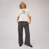 Spooky Slip On Trouser, Bats