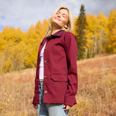 Fisherman Jacket, Burgundy
