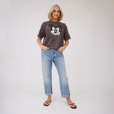 Disney Mickey Vampire Perfect Tee, Charcoal