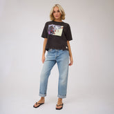 Disney Cruella Perfect Tee, Vintage Black